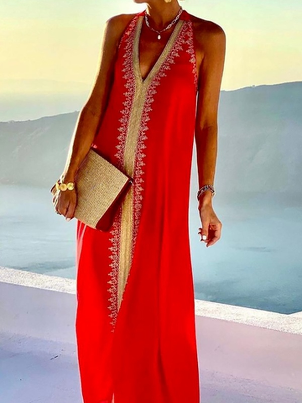 Casual Loose Handmade Dress