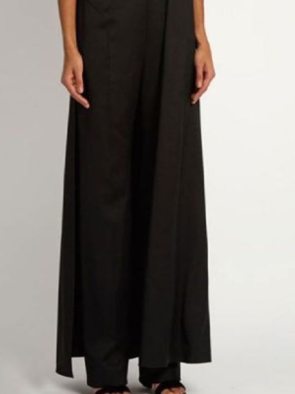 Vintage Sleeveless Solid Weaving Handmade Dress