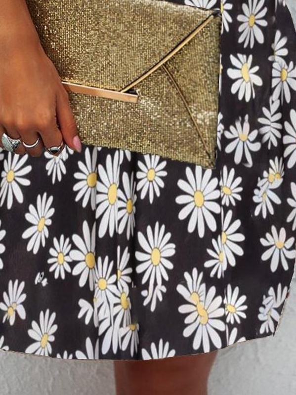 Shift Vintage Cotton Blend Sleeveless Weaving Handmade Dress