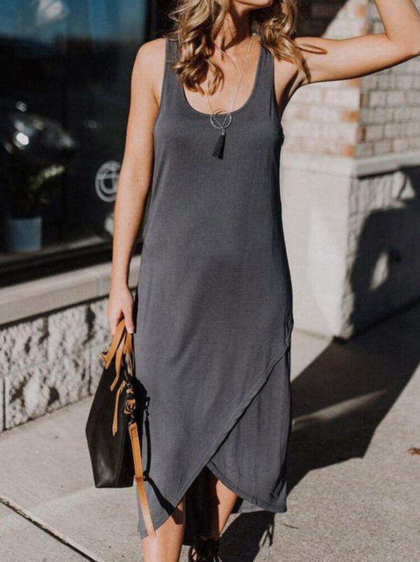 Off Shoulder Cold Shoulder Crew Neck Holiday Knitting Handmade Dress