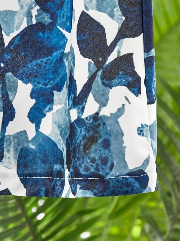 White Cotton Round Neck Patchwork Casual Weaving Handmade Dress