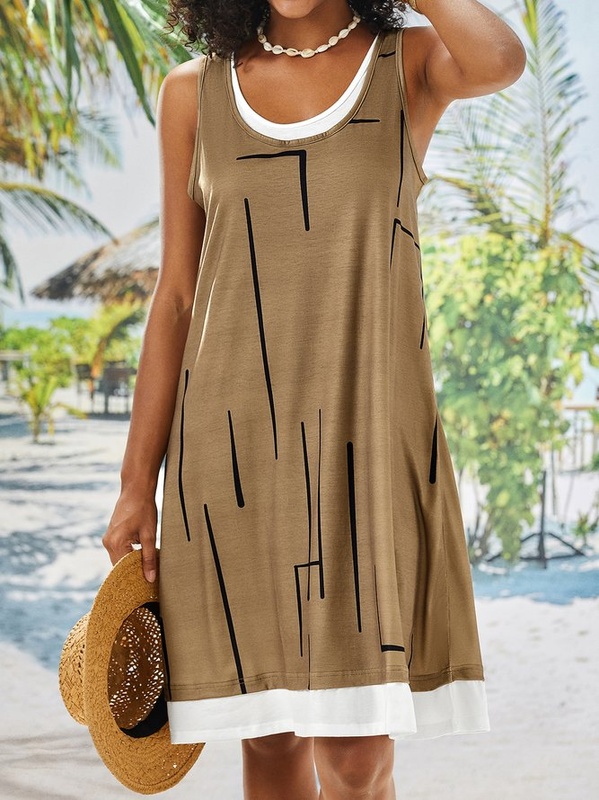 New Women Chic Vintage Holiday Boho Casual Short Sleeve Knitting