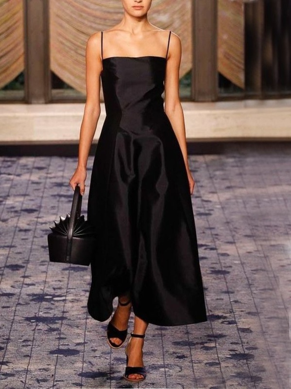 Vintage Solid Sleeveless Weaving Handmade Dress