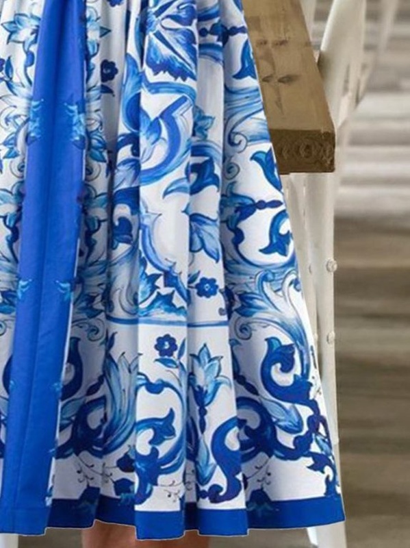 Sleeveless Ombre tie Dye Holiday Weaving Handmade Dress