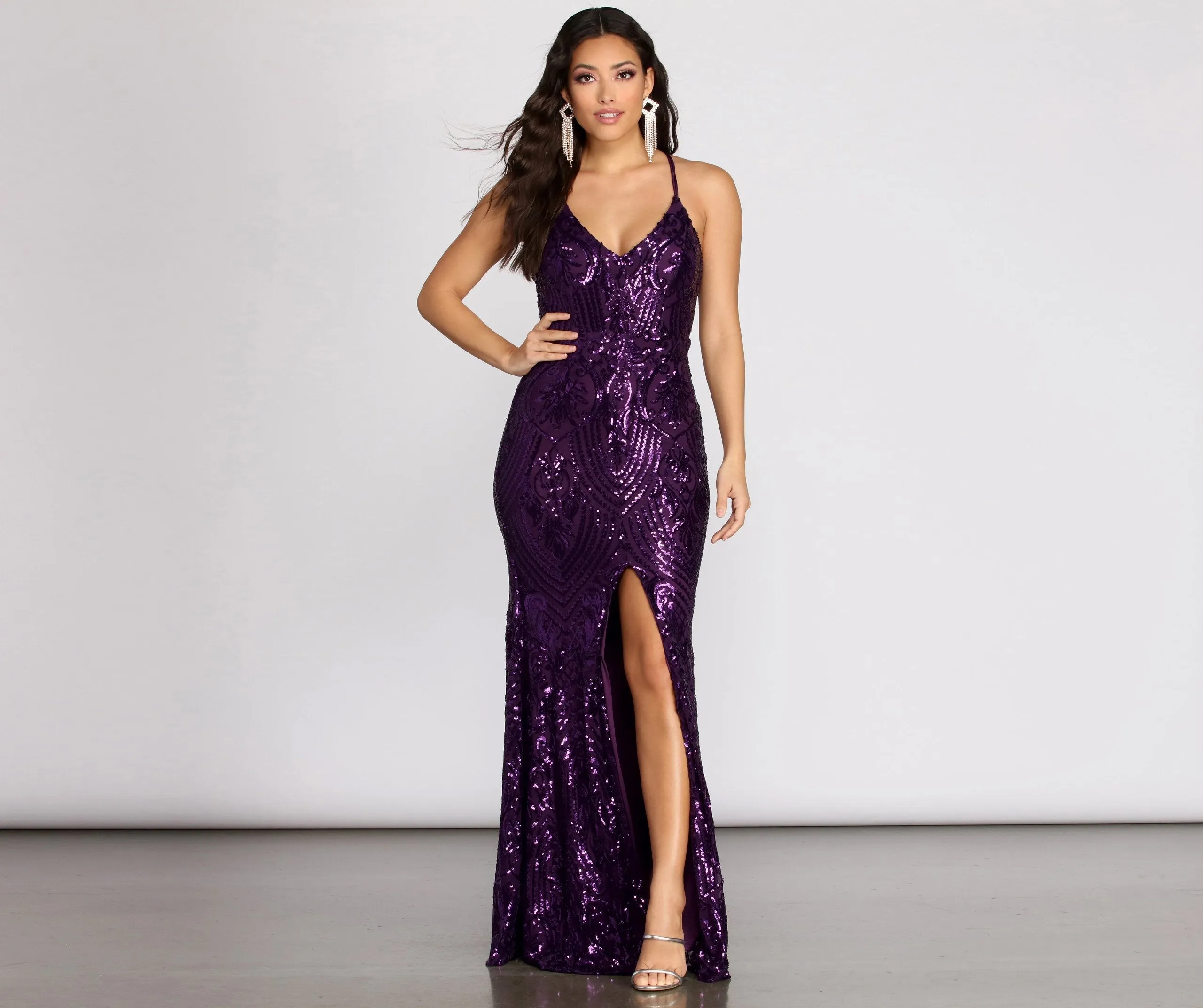 Formal Sequin Mermaid Dress