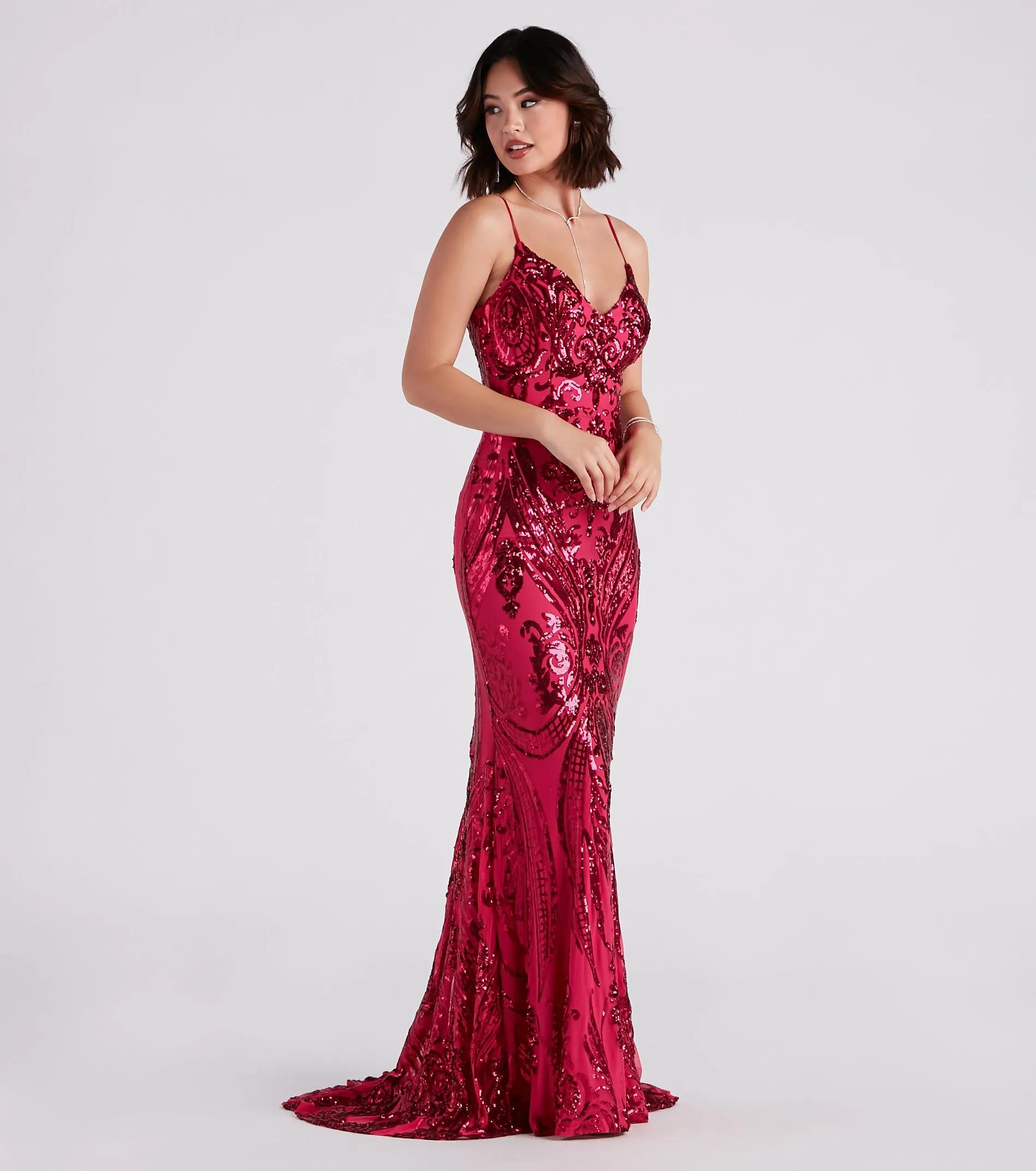 Formal Sequin Mermaid Dress