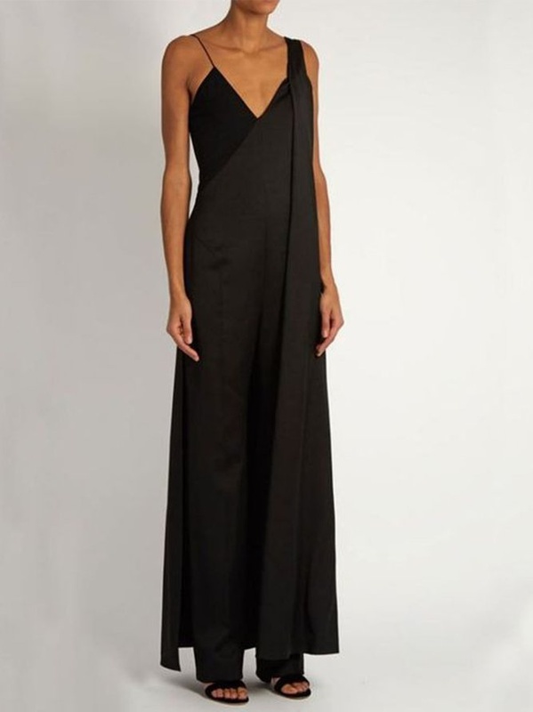 Vintage Sleeveless Solid Weaving Handmade Dress